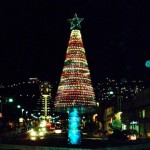 Haifa Christmas Tree Made From Over 5,000 Recycled Plastic Bottles
